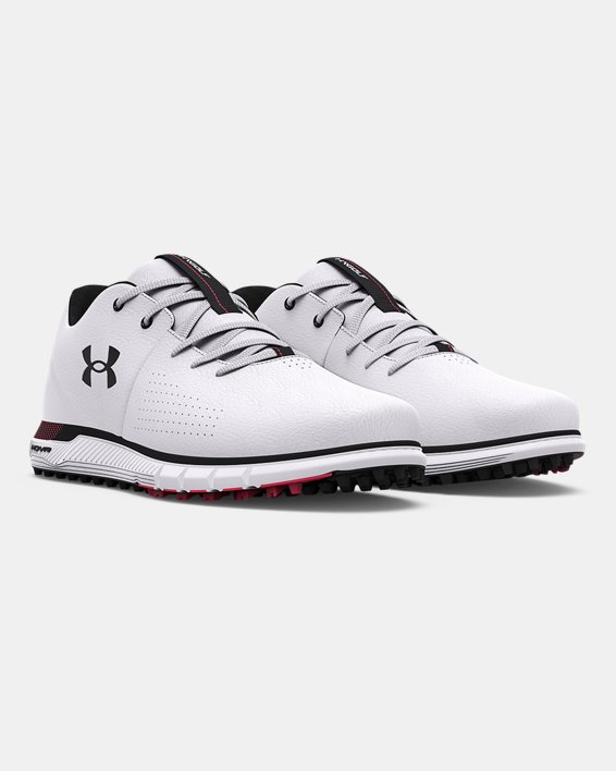 Zapatillas de golf UA HOVR™ Fade 2 Spikeless Wide (E) para hombre, White, pdpMainDesktop image number 3